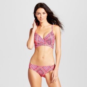shade & shore coral bikini